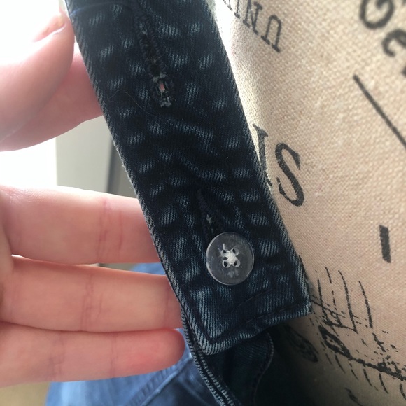 DD77 denim dress with pockets - Picture 3 of 4